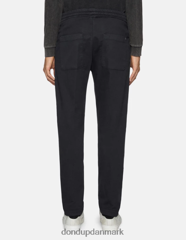 dom fløjlsbukser Mænd 0XD0D0745 sort DONDUP beklædning