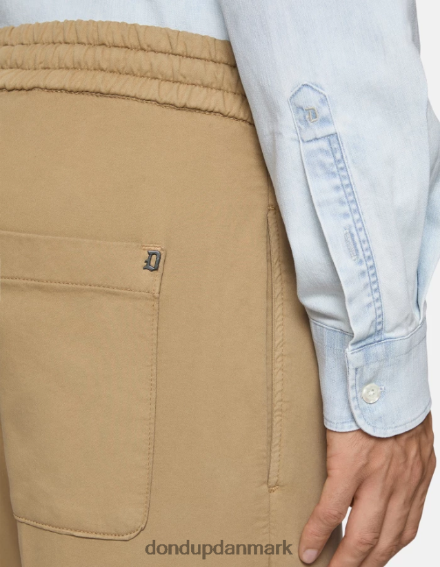 dom fløjlsbukser Mænd 0XD0D0746 sand DONDUP beklædning