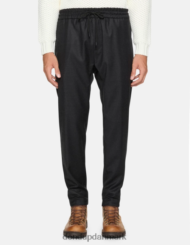 yuri flannel joggers Mænd 0XD0D0728 asfalto DONDUP beklædning