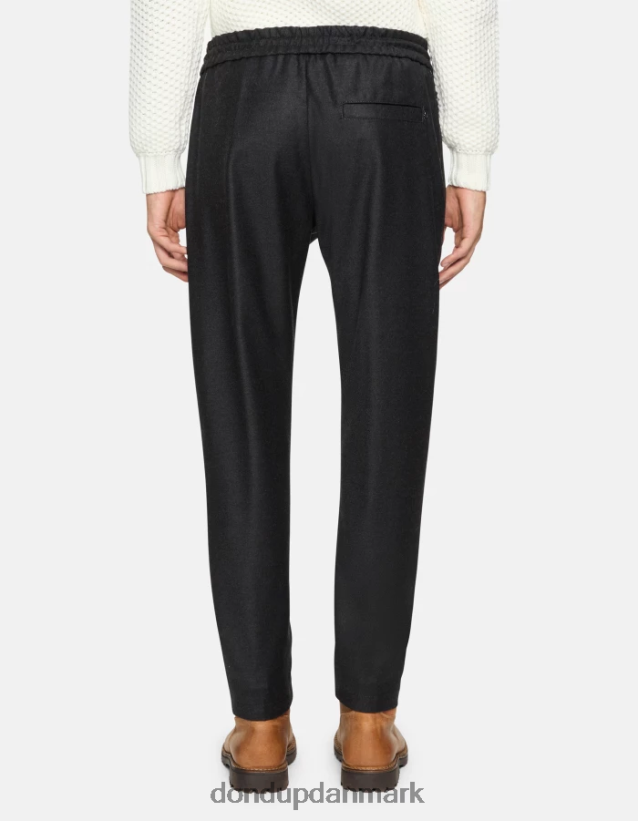 yuri flannel joggers Mænd 0XD0D0728 asfalto DONDUP beklædning