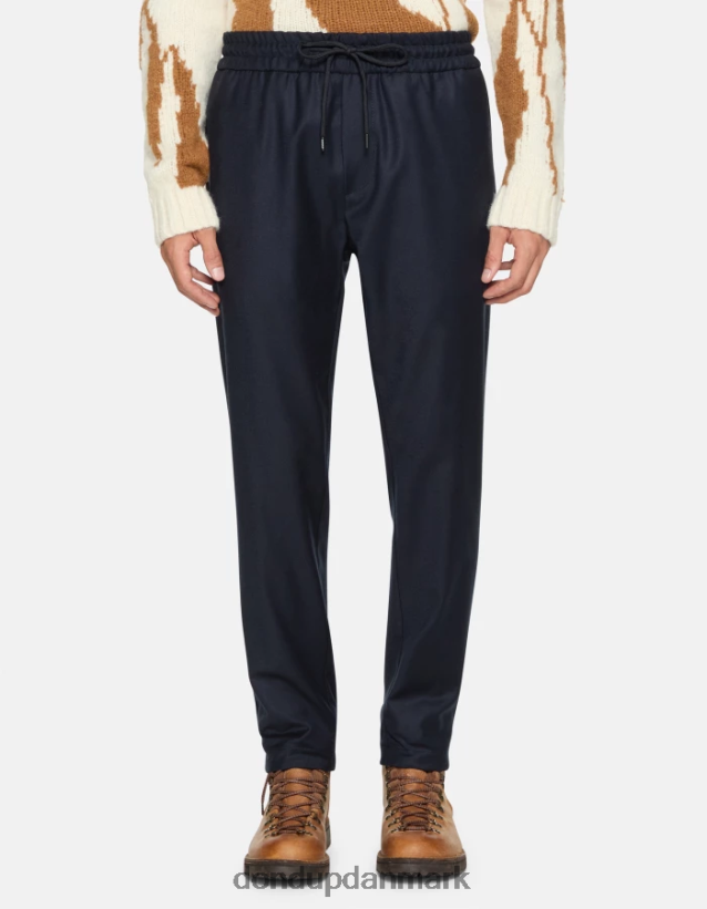 yuri flannel joggers Mænd 0XD0D0730 Marine blå DONDUP beklædning