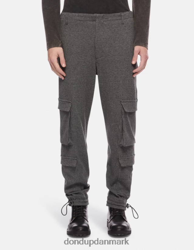 ken jersey cargo bukser Mænd 0XD0D0693 sort DONDUP beklædning