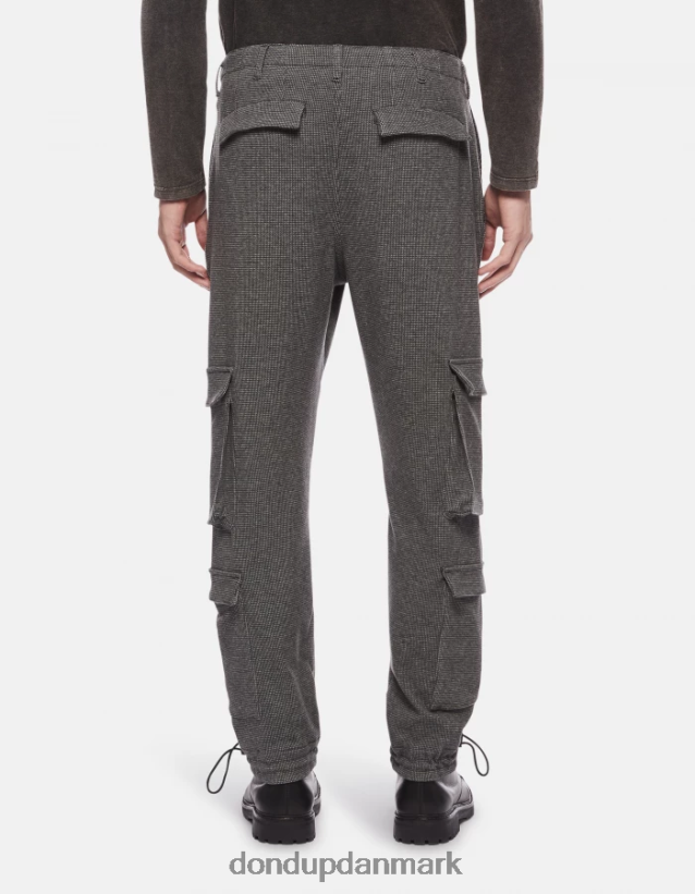 ken jersey cargo bukser Mænd 0XD0D0693 sort DONDUP beklædning
