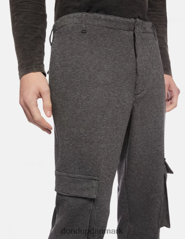 ken jersey cargo bukser Mænd 0XD0D0693 sort DONDUP beklædning