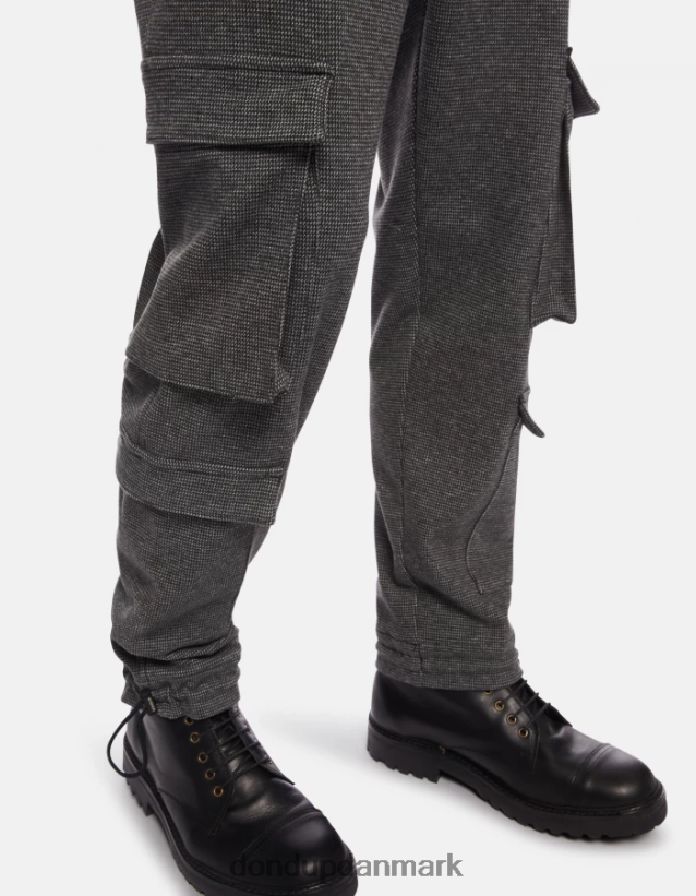 ken jersey cargo bukser Mænd 0XD0D0693 sort DONDUP beklædning