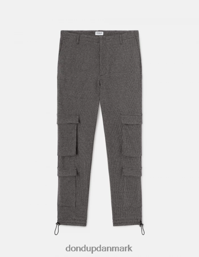 ken jersey cargo bukser Mænd 0XD0D0693 sort DONDUP beklædning