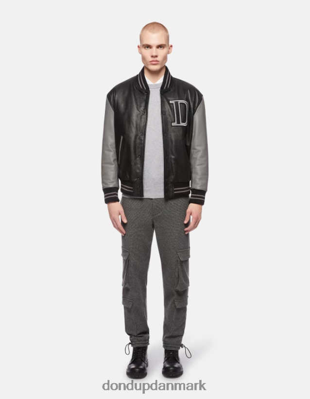 ken jersey cargo bukser Mænd 0XD0D0693 sort DONDUP beklædning