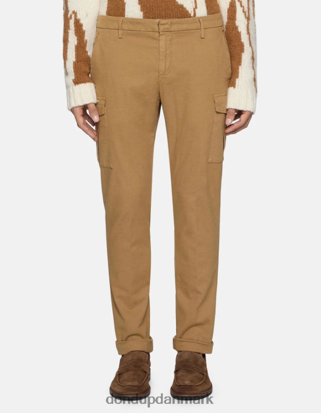 eddy slim-fit bomuldsbukser Mænd 0XD0D0776 sand DONDUP beklædning