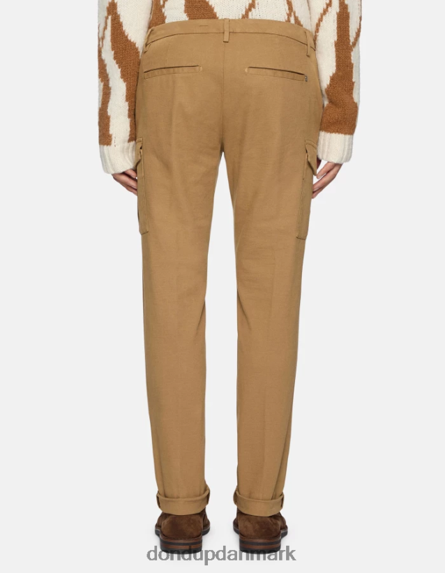eddy slim-fit bomuldsbukser Mænd 0XD0D0776 sand DONDUP beklædning