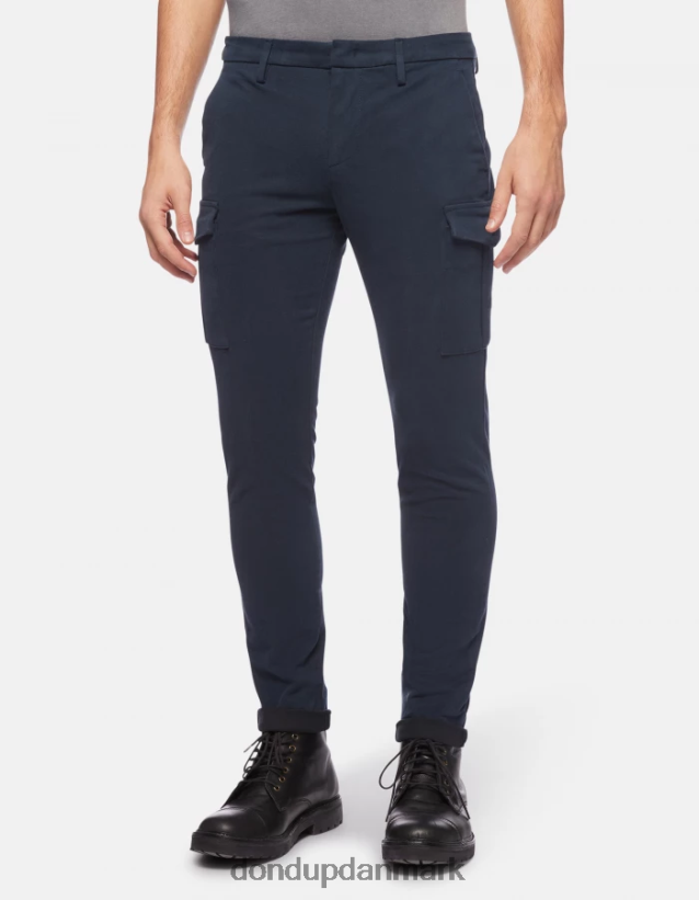 eddy slim-fit bomuldsbukser Mænd 0XD0D0789 Marine blå DONDUP beklædning