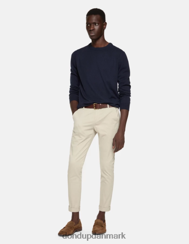 gaubert slim fit bomuldsbukser Mænd 0XD0D0684 lievito DONDUP beklædning