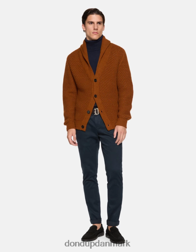 gaubert slim fit bomuldsbukser Mænd 0XD0D0690 Marine blå DONDUP beklædning