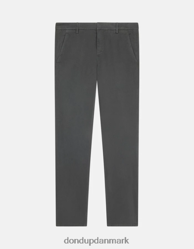 gaubert slim fit bomuldsbukser Mænd 0XD0D0691 fumo DONDUP beklædning