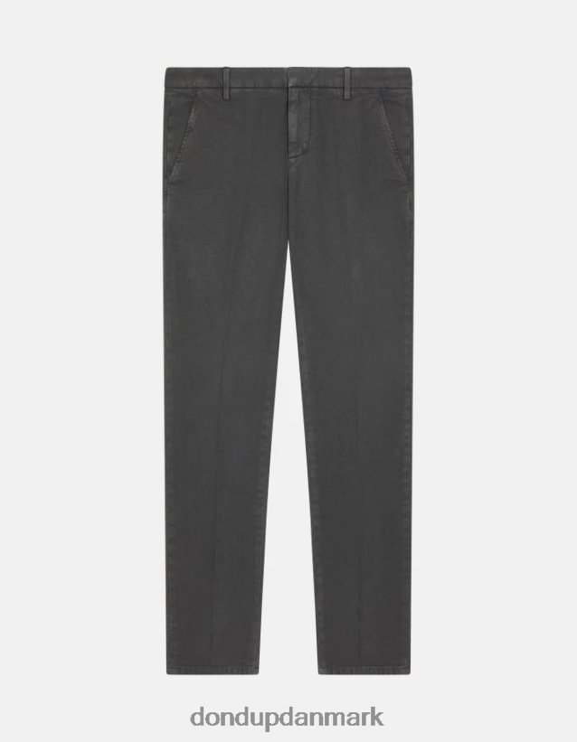 gaubert slim fit bomuldsbukser Mænd 0XD0D0709 fumo DONDUP beklædning