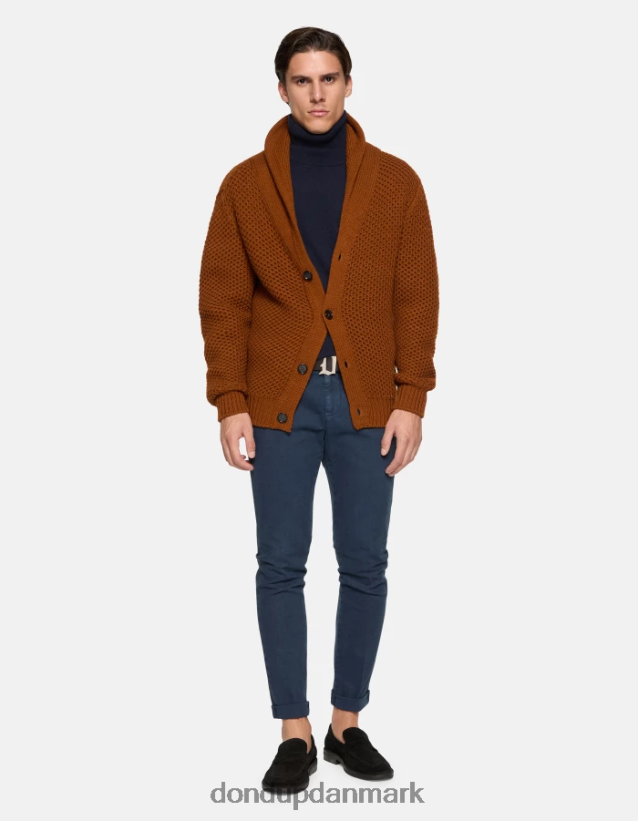 gaubert slim fit bomuldsbukser Mænd 0XD0D0711 Marine blå DONDUP beklædning