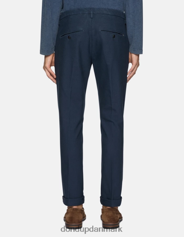 gaubert slim fit bomuldsbukser Mænd 0XD0D0778 Marine blå DONDUP beklædning