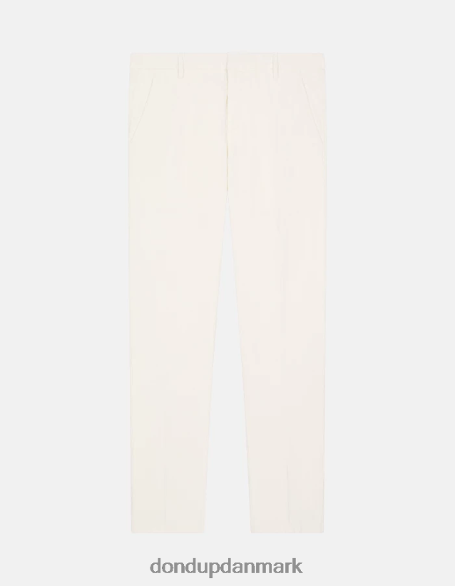 gaubert slim-fit fløjlsbukser Mænd 0XD0D0761 alabastro DONDUP beklædning