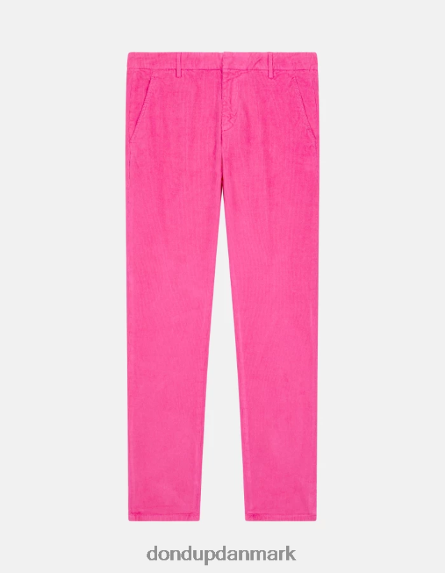 gaubert slim-fit fløjlsbukser Mænd 0XD0D0764 orkidé DONDUP beklædning