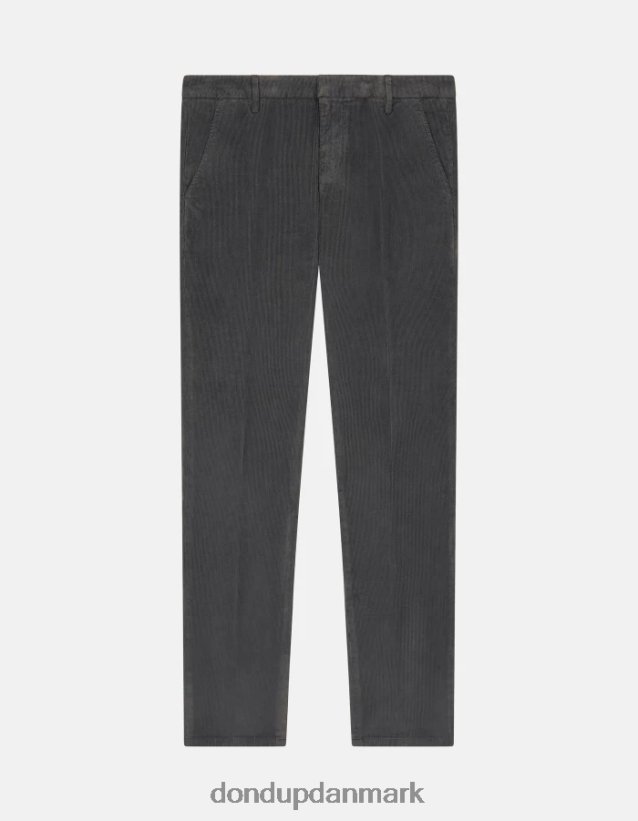 gaubert slim-fit fløjlsbukser Mænd 0XD0D0769 fumo DONDUP beklædning