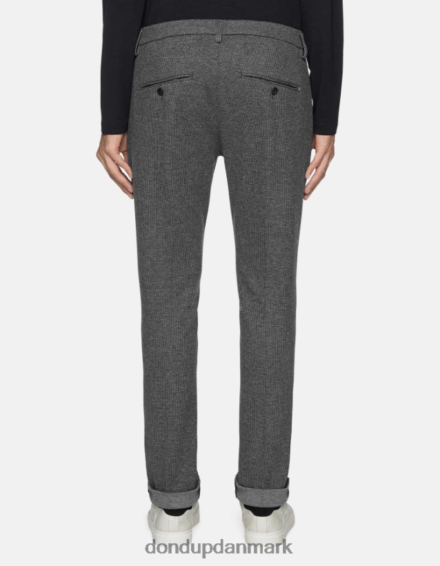 gaubert slim fit jerseybukser Mænd 0XD0D0790 sort DONDUP beklædning