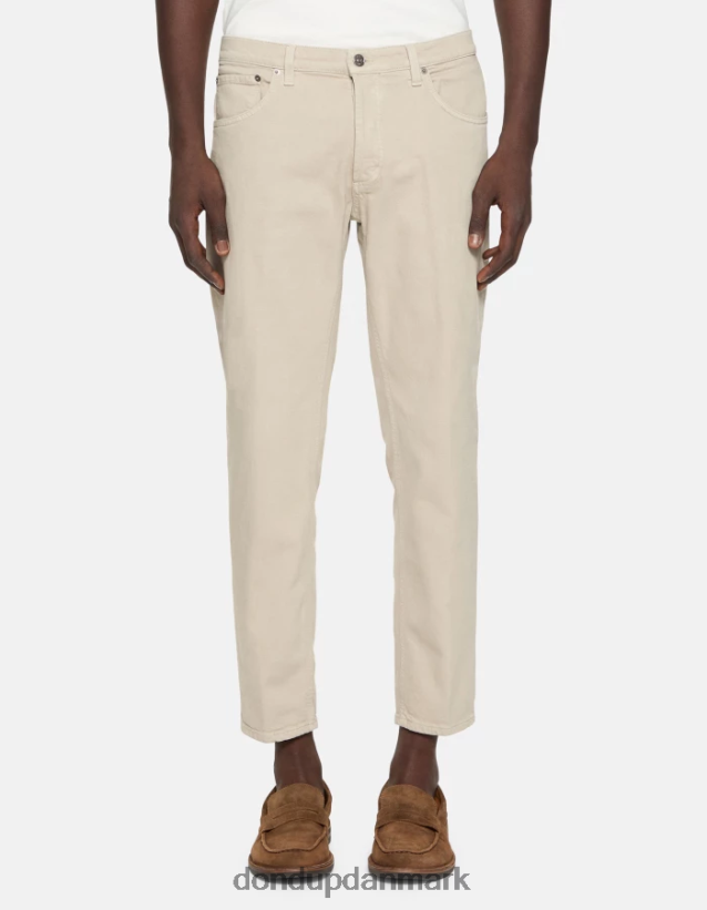 Brighton carrot-fit jeans i bull stretch denim Mænd 0XD0D0590 lievito DONDUP beklædning