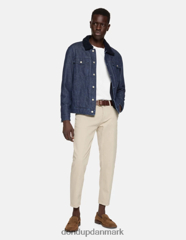 Brighton carrot-fit jeans i bull stretch denim Mænd 0XD0D0590 lievito DONDUP beklædning