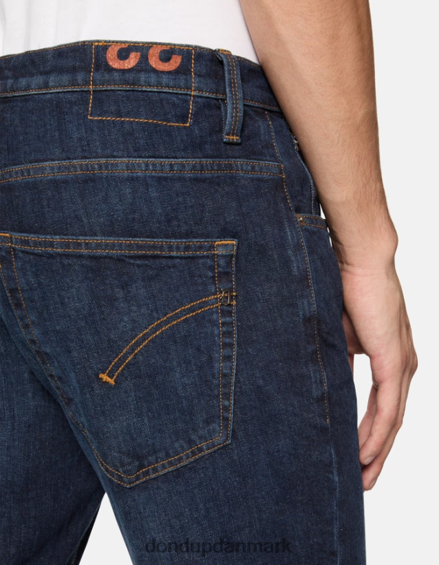 Brighton carrot-fit stretch denim jeans Mænd 0XD0D0566 blå DONDUP beklædning