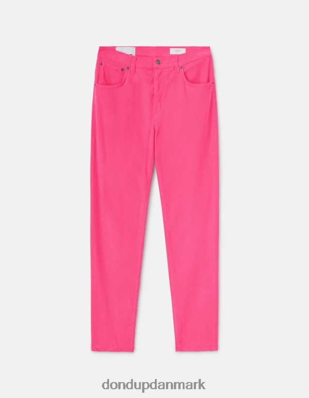 Brighton fløjlsbukser i gulerodspasform Mænd 0XD0D0569 orkidé DONDUP beklædning