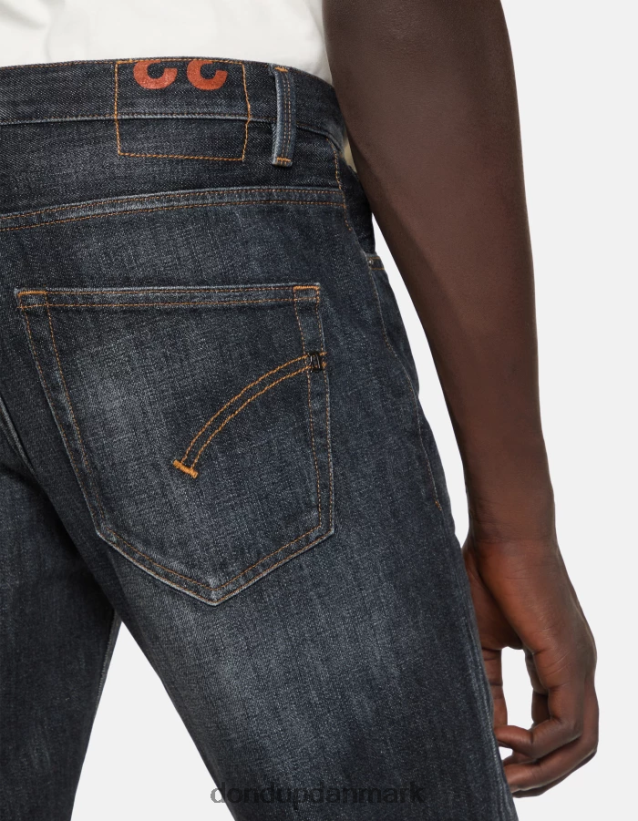 Brighton gulerodspasform stive denim jeans Mænd 0XD0D0598 blå DONDUP beklædning