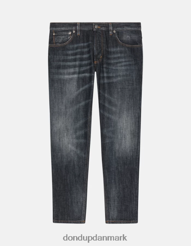 Brighton gulerodspasform stive denim jeans Mænd 0XD0D0598 blå DONDUP beklædning