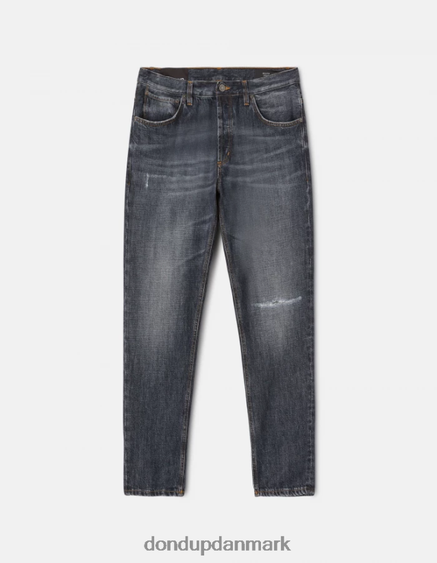 Brighton gulerodspasform stive denim jeans Mænd 0XD0D0657 blå DONDUP beklædning