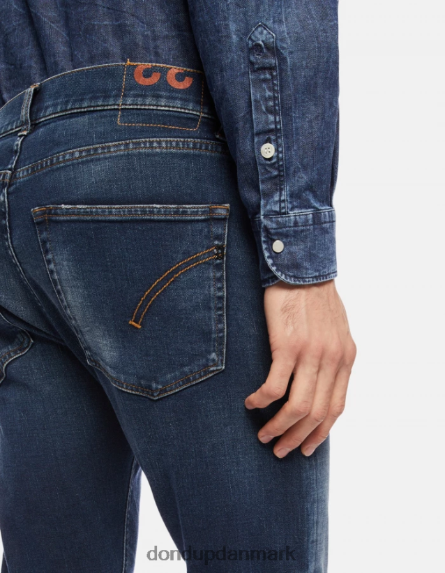 dian carrot-fit jeans i stretchdenim Mænd 0XD0D0634 blå DONDUP beklædning