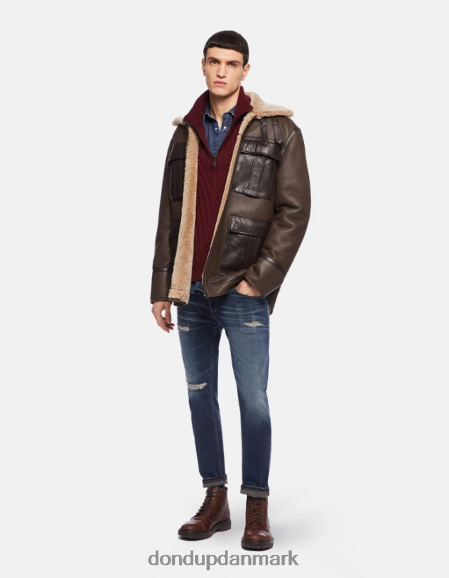 dian carrot-fit jeans i stretchdenim Mænd 0XD0D0634 blå DONDUP beklædning