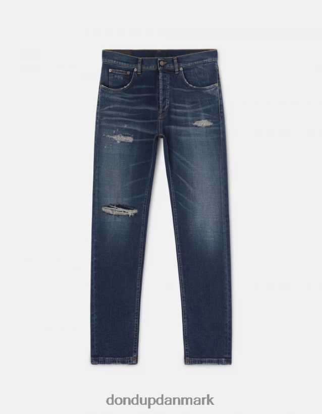 dian carrot-fit jeans i stretchdenim Mænd 0XD0D0634 blå DONDUP beklædning