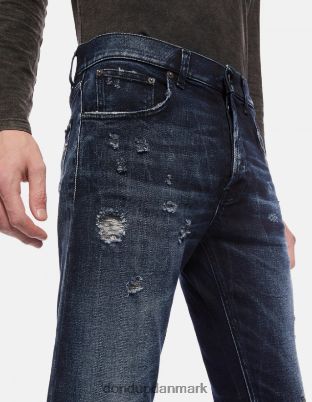 dian carrot-fit jeans i stretchdenim Mænd 0XD0D0656 blå tuareg DONDUP beklædning