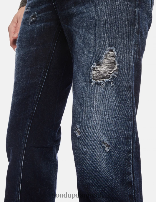 dian carrot-fit jeans i stretchdenim Mænd 0XD0D0656 blå tuareg DONDUP beklædning