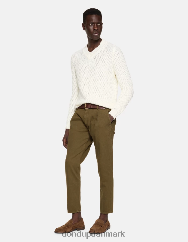 paul carrot-fit jeans i bull stretch denim Mænd 0XD0D0626 militærgrøn DONDUP beklædning