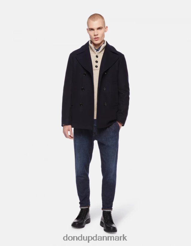 paul carrot-fit jeans i stretchdenim Mænd 0XD0D0655 blå DONDUP beklædning