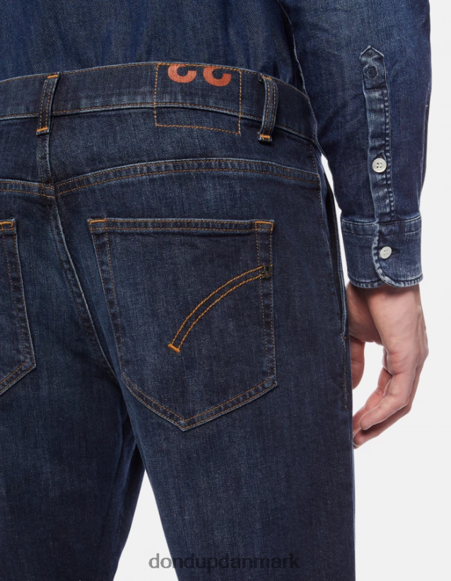 paul carrot-fit jeans i stretchdenim Mænd 0XD0D0655 blå DONDUP beklædning