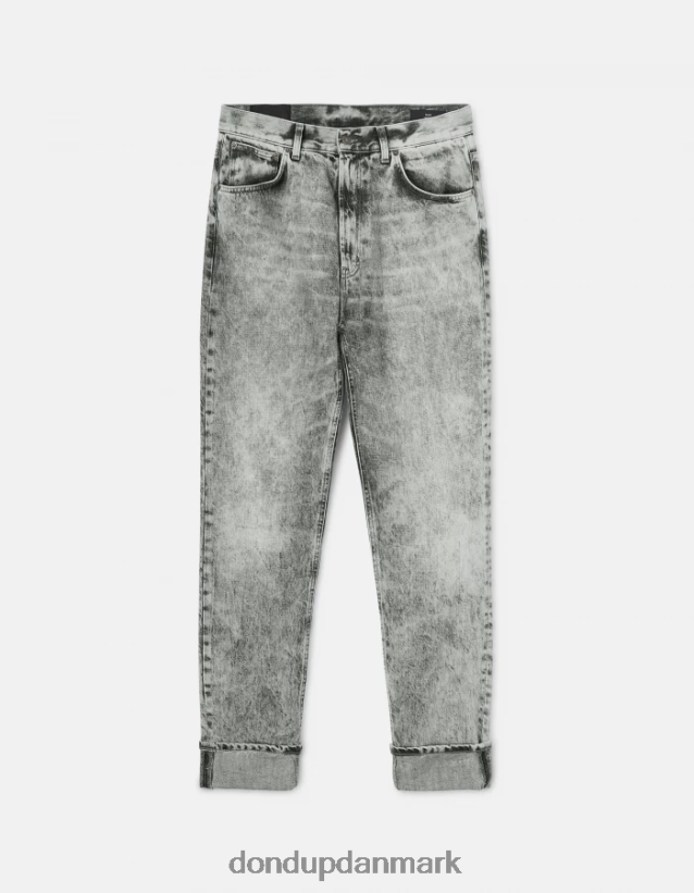 paco loose-fit 34-tommer jeans i stiv denim Mænd 0XD0D0603 blå DONDUP beklædning