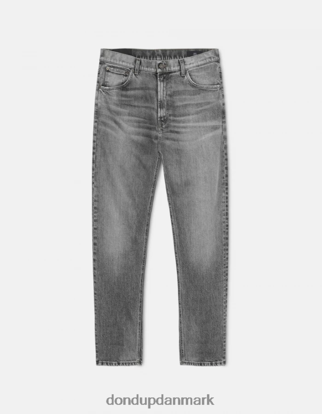 paco loose-fit 34-tommer jeans i stretchdenim Mænd 0XD0D0599 sort DONDUP beklædning