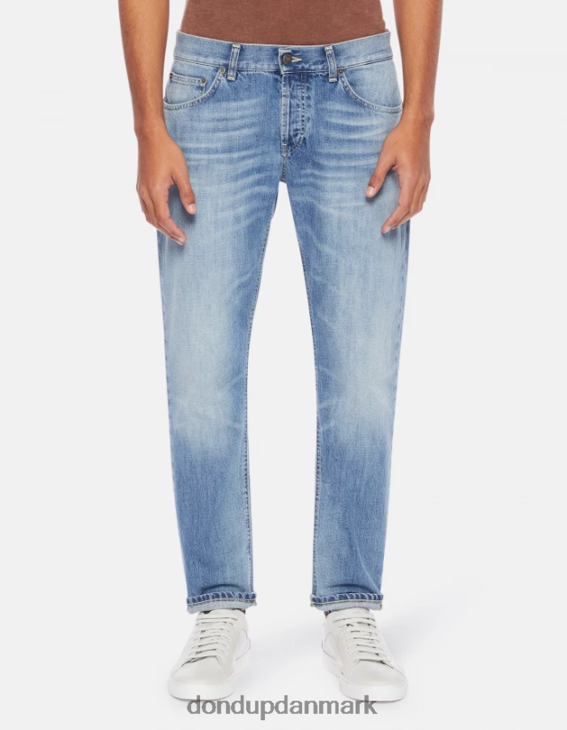 mius slim-fit stive denim jeans Mænd 0XD0D0613 blå DONDUP beklædning