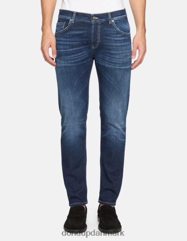 mius slim-fit stretch denim jeans Mænd 0XD0D0591 blå DONDUP beklædning