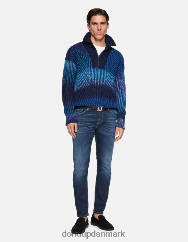 mius slim-fit stretch denim jeans Mænd 0XD0D0591 blå DONDUP beklædning