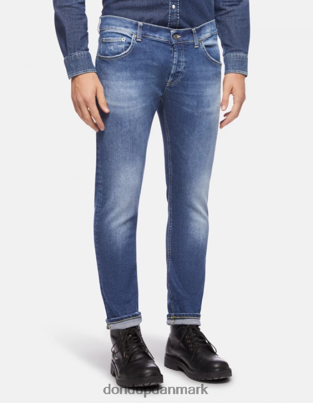 mius slim-fit stretch denim jeans Mænd 0XD0D0616 blå DONDUP beklædning