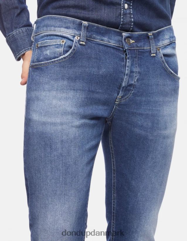 mius slim-fit stretch denim jeans Mænd 0XD0D0616 blå DONDUP beklædning