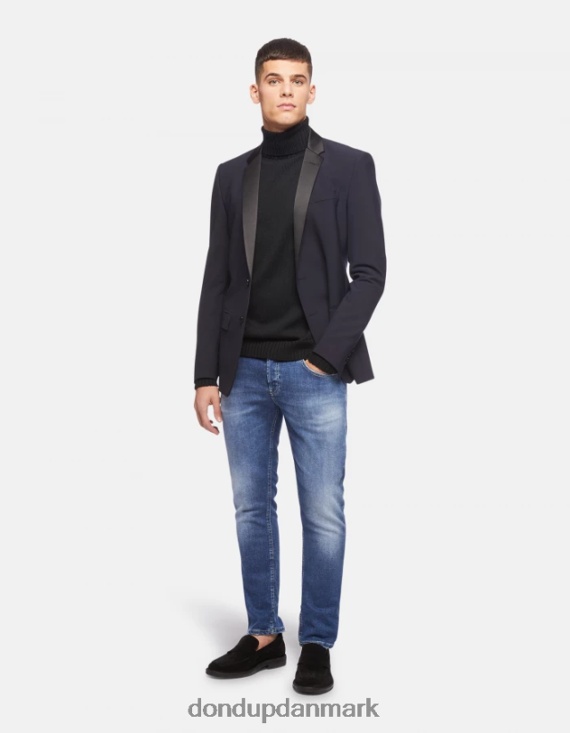 mius slim-fit stretch denim jeans Mænd 0XD0D0616 blå DONDUP beklædning
