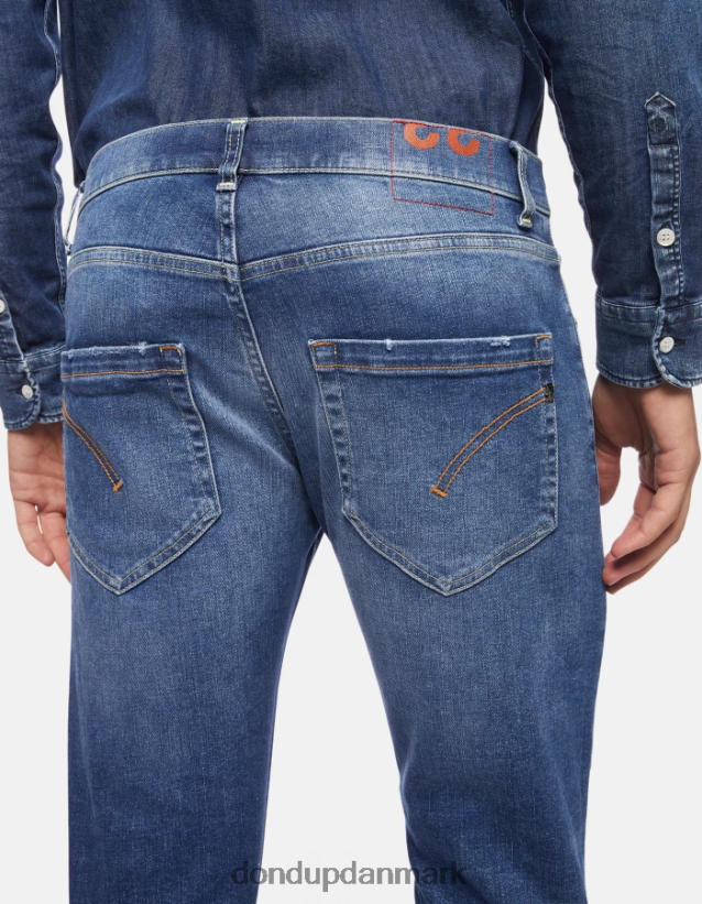 mius slim-fit stretch denim jeans Mænd 0XD0D0616 blå DONDUP beklædning