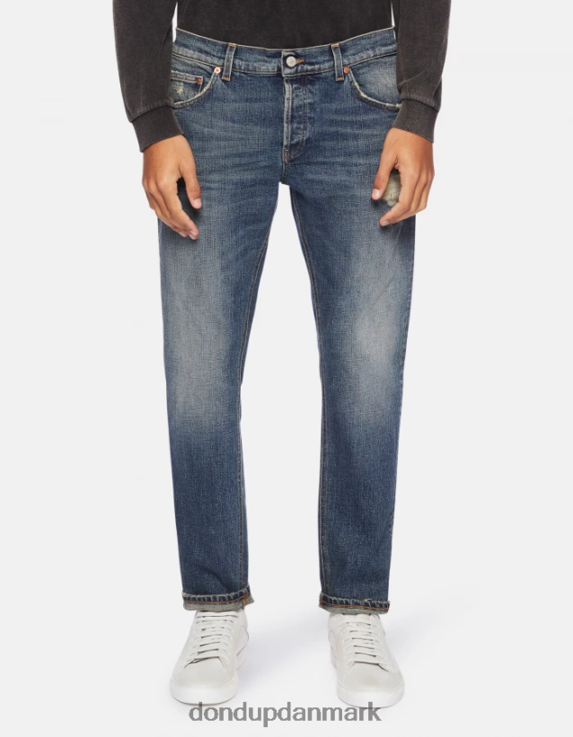mius slim-fit stretch denim jeans Mænd 0XD0D0622 blå DONDUP beklædning