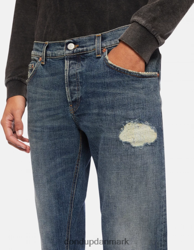 mius slim-fit stretch denim jeans Mænd 0XD0D0622 blå DONDUP beklædning